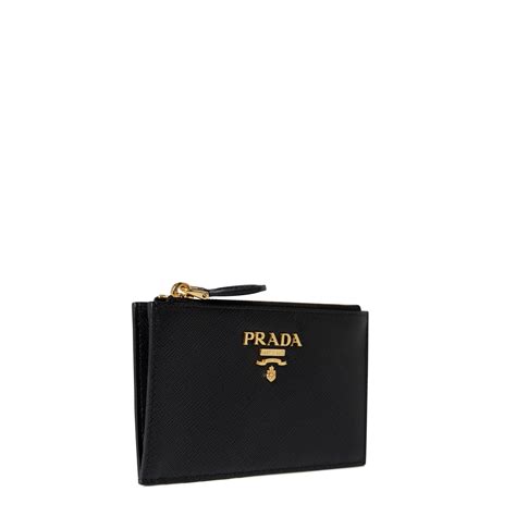 prada card holder womens price|prada card holder with zipper.